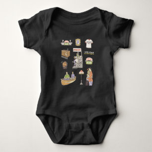 FRIENDS™ Cartoon Pictogrammen 2 Romper