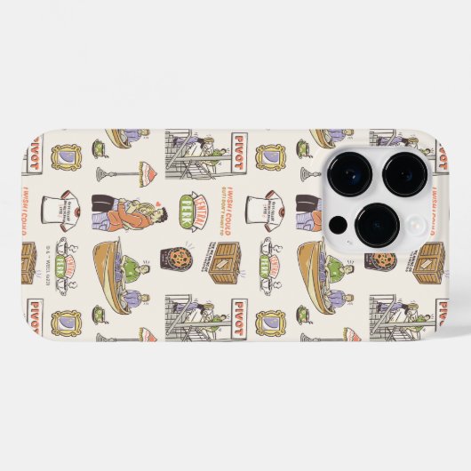 FRIENDS™ | Cartoon-pictogrammen Case-Mate iPhone Case (Achterkant (horizontaal))