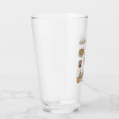 FRIENDS™ | Cartoon-pictogrammen Glas (Rechts)