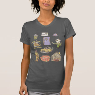 FRIENDS™ Cartoon pictogrammen Grafisch 2 T-shirt
