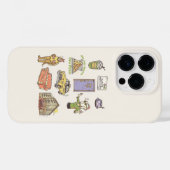 FRIENDS™ | Cartoon pictogrammen Grafisch Case-Mate iPhone Case (Achterkant (horizontaal))