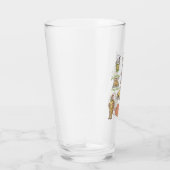 FRIENDS™ | Cartoon pictogrammen Grafisch Glas (Rechts)