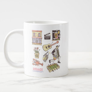 FRIENDS™ Cartoon pictogrammen Grafisch Grote Koffiekop