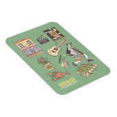 FRIENDS™ | Cartoon pictogrammen Grafisch Magneet (Rechterzijde)