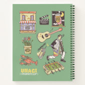 FRIENDS™ | Cartoon pictogrammen Grafisch Notitieboek (Achterkant)