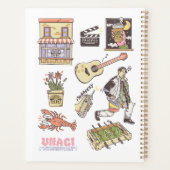 FRIENDS™ | Cartoon pictogrammen Grafisch Planner (Achterkant)