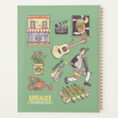 FRIENDS™ | Cartoon pictogrammen Grafisch Planner (Achterkant)