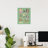 FRIENDS™ | Cartoon pictogrammen Grafisch
