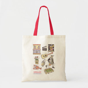 FRIENDS™ Cartoon pictogrammen Grafisch Tote Bag