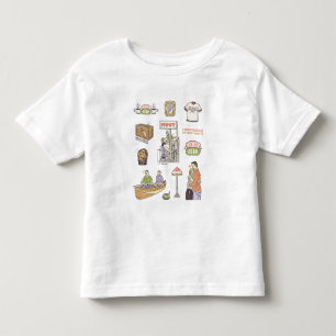 FRIENDS™   Cartoon-pictogrammen Kinder Shirts