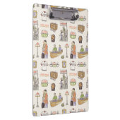 FRIENDS™ | Cartoon-pictogrammen Klembord (Rechts)