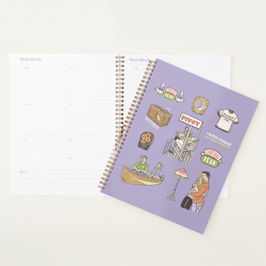 FRIENDS™ | Cartoon-pictogrammen Planner (Display)