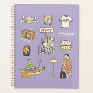 FRIENDS™ Cartoon-pictogrammen Planner