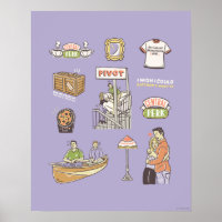 FRIENDS™ | Cartoon-pictogrammen
