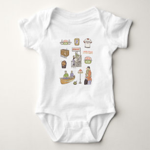 FRIENDS™ Cartoon-pictogrammen Romper