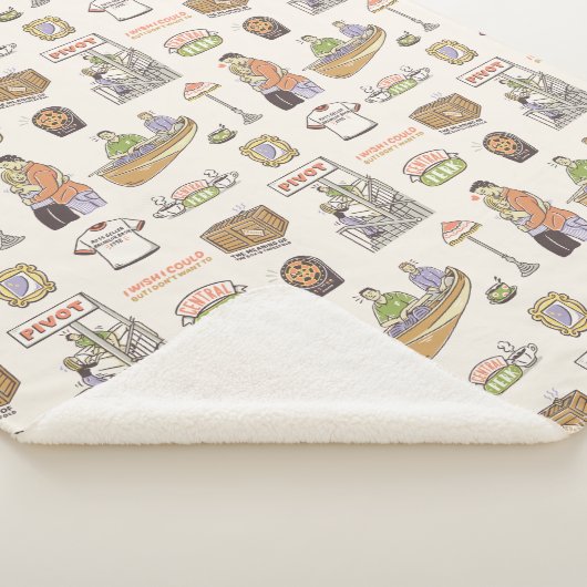 FRIENDS™ | Cartoon-pictogrammen Sherpa Deken (3/4)