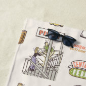 FRIENDS™ | Cartoon-pictogrammen Strandlaken (In situ)