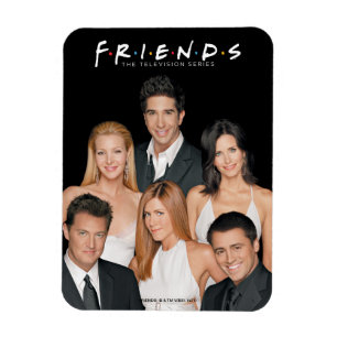 FRIENDS™ Cast in formele kledij Close-up Magneet