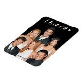 FRIENDS™ | Cast in formele kledij Close-up Magneet (Linkerzijde)