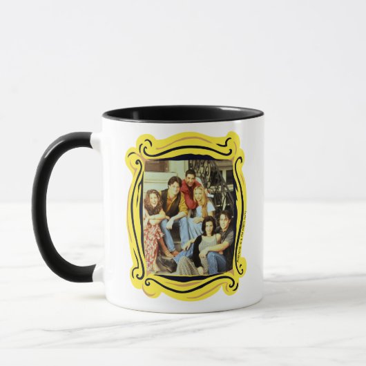 FRIENDS™ | Cast zittend op de stoep Mok (Links)