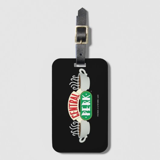 FRIENDS™ | Centraal-Perk Logo Bagagelabel (Voorkant (verticaal))