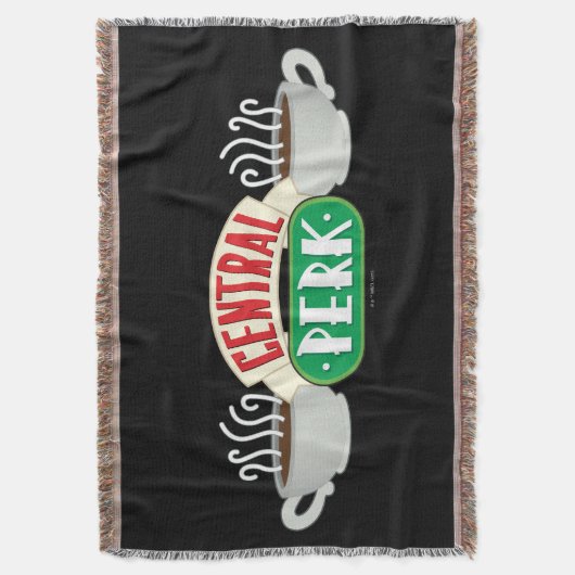 FRIENDS™ | Centraal-Perk Logo Deken (Voorkant Verticaal)