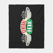 FRIENDS™ | Centraal-Perk Logo Fleece Deken (Voorkant)