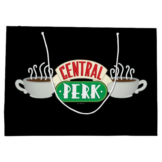 FRIENDS™ | Centraal-Perk Logo Groot Cadeauzakje (Achterkant)