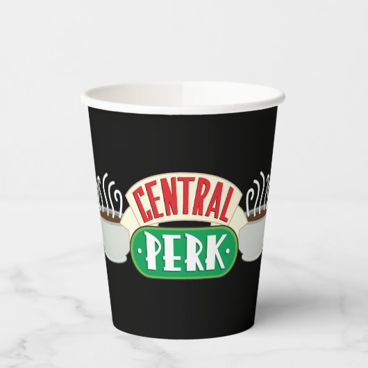 FRIENDS™ | Centraal-Perk Logo Papieren Bekers