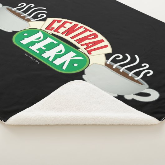 FRIENDS™ | Centraal-Perk Logo Sherpa Deken (3/4)