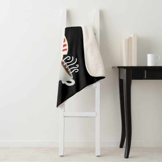 FRIENDS™ | Centraal-Perk Logo Sherpa Deken (In situ)