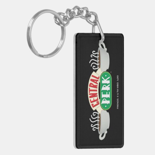 FRIENDS™ | Centraal-Perk Logo Sleutelhanger (Voorkant Links)