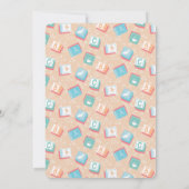 FRIENDS™ | Centraal perk mobiel Baby shower Kaart (Achterkant)