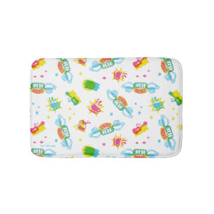 FRIENDS™ Centraal Perk Neon Pattern Badmat