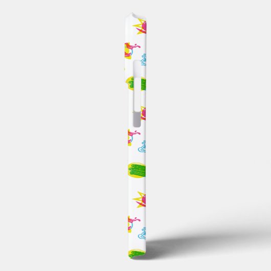 FRIENDS™ | Centraal Perk Neon Pattern Case-Mate iPhone Case (Achterkant / Links)