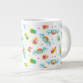 FRIENDS™ | Centraal Perk Neon Pattern Grote Koffiekop (Voorkant rechts)