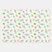 FRIENDS™ | Centraal Perk Neon Pattern Inpakpapier Vel (Voorkant)