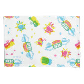 FRIENDS™ | Centraal Perk Neon Pattern Kussensloop (Voorkant)