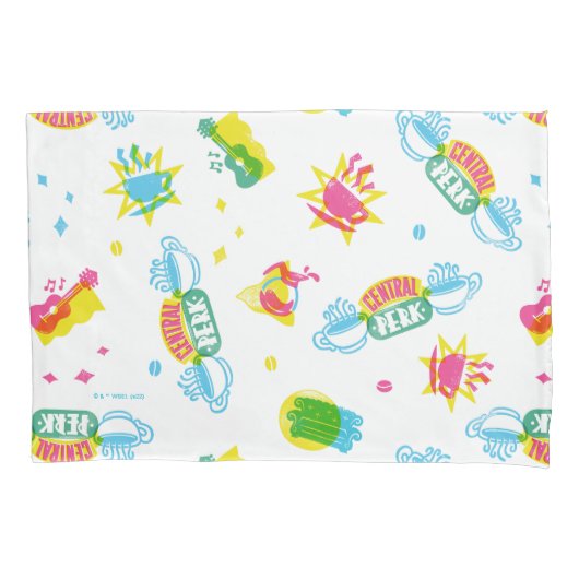 FRIENDS™ | Centraal Perk Neon Pattern Kussensloop (Voorkant)