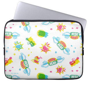FRIENDS™ Centraal Perk Neon Pattern Laptop Sleeve