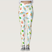 FRIENDS™ | Centraal Perk Neon Pattern Leggings (Voorkant)