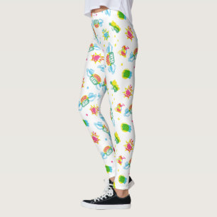 FRIENDS™ Centraal Perk Neon Pattern Leggings