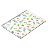 FRIENDS™ | Centraal Perk Neon Pattern Notitieboek (Linkerzijde)
