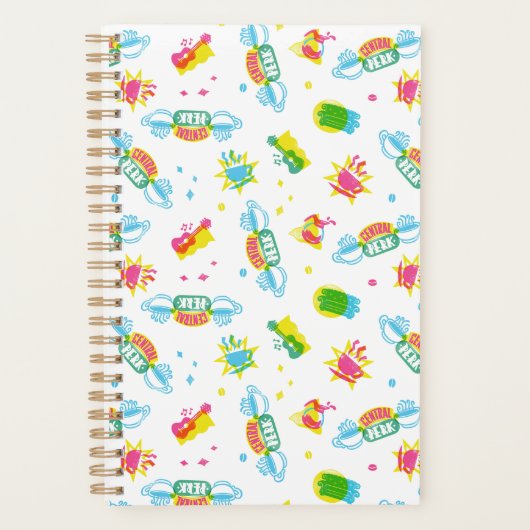 FRIENDS™ | Centraal Perk Neon Pattern Planner (Voorkant)
