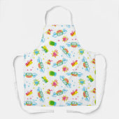 FRIENDS™ | Centraal Perk Neon Pattern Schort (Voorkant)