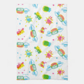 FRIENDS™ | Centraal Perk Neon Pattern Theedoek (Verticaal)