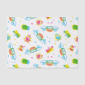 FRIENDS™ | Centraal Perk Neon Pattern Tissuepapier (Voorkant)