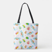 FRIENDS™ | Centraal Perk Neon Pattern Tote Bag (Achterkant)