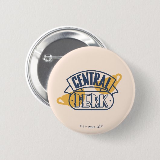 FRIENDS™ | Centraal Perk Ronde Button 5,7 Cm (Voorkant /achterkant)