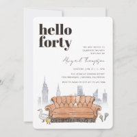 FRIENDS™ | Central Perk Aquarel 40e Verjaardag